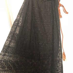 Lace maxi dress